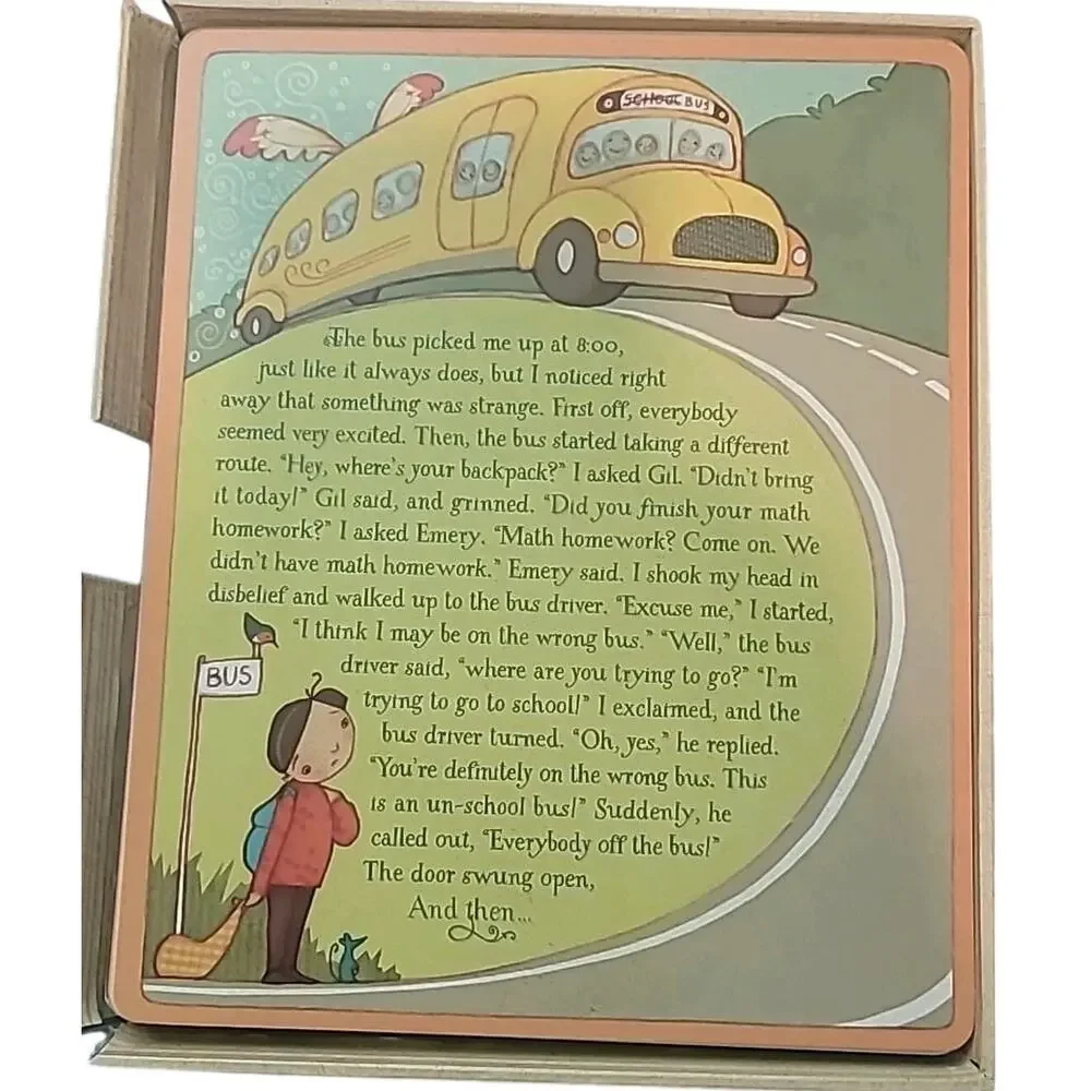 And Then Story Starters Vol 1 M.H. Clark Hardcover Card Deck Book